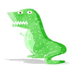 cartoon dinosaur N88