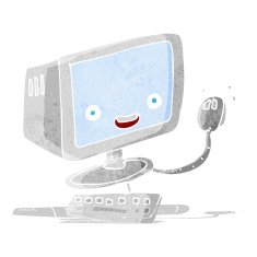 Cartoon Computer N31