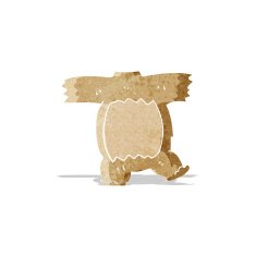 cartoon teddy bear body