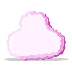 cartoon decorative cloud