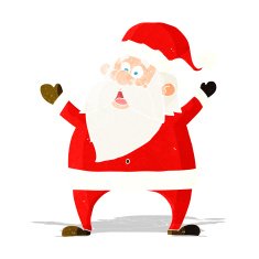jolly santa cartoon N2