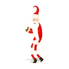 Cartoon Santa Claus N162