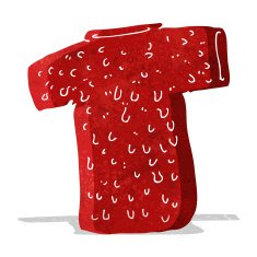 cartoon woolly tee