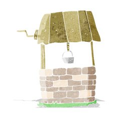 Cartoon Wishing Well N2