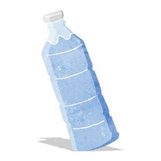 Cartoon Water Bottle N29
