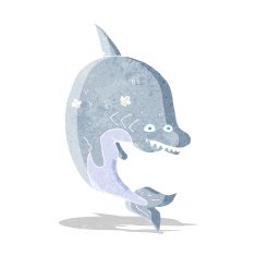 Cartoon Shark N33