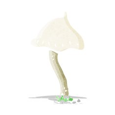cartoon mushroom N33