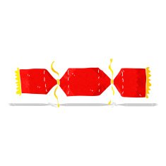 cartoon christmas cracker N12