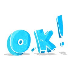 cartoon ok symbol N9