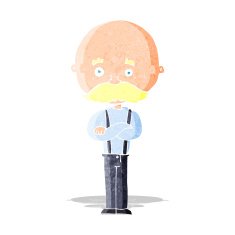 Cartoon Grandfather N5