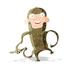 Cartoon Monkey N65