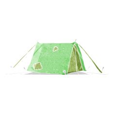 cartoon traditional tent N2