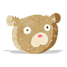cartoon teddy bear N118