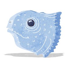 cartoon fish head N2