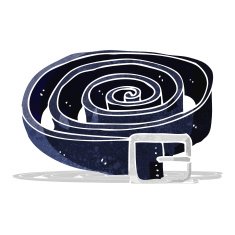 cartoon leather belt N2