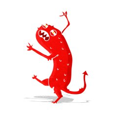 cartoon little monster N32