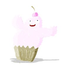 cartoon cupcake monster N5