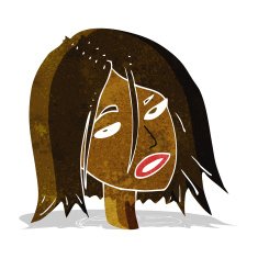 cartoon annoyed woman N24
