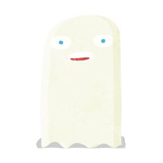 funny cartoon ghost N4