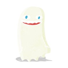 funny cartoon ghost N9