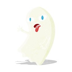funny cartoon ghost N10