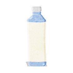 Cartoon Water Bottle N34