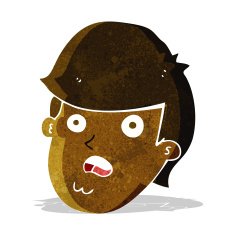 cartoon man with big chin N3