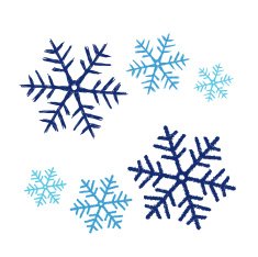 snowflakes doodle N14