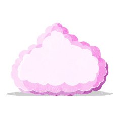 cartoon decorative cloud N3