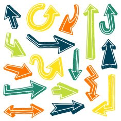 Hand Drawn Arrows N11