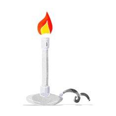 cartoon bunsen burner N5