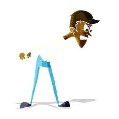 cartoon angry man N26