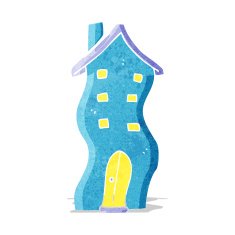 cartoon house doodle