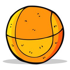 Cartoon Basketball N19