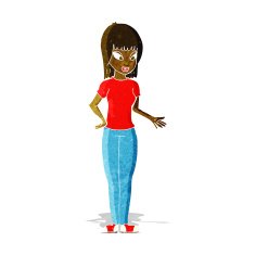 cartoon woman explaining N6