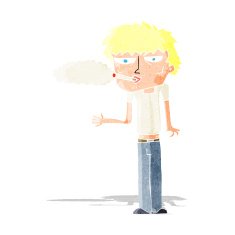 cartoon smoker N6