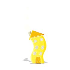 funny cartoon house N2