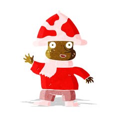 cartoon mushroom man N2