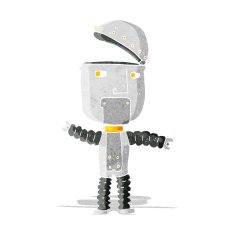 Cartoon Robot N105