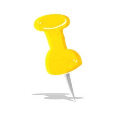 cartoon drawing pin N2