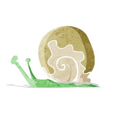 Cartoon Snail N62