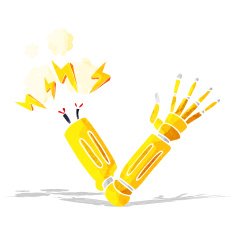 Cartoon Robot Arm N6