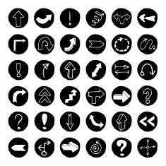 Doodle arrow buttons N3