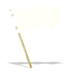 Cartoon White Flag N6