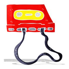 cartoon cassette tape N5