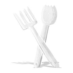 cartoon cutlery