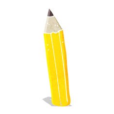 Cartoon Pencil N38