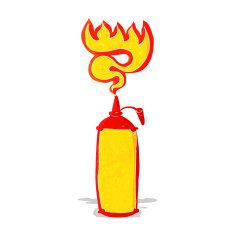 cartoon hot sauce N13