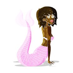 Cartoon Mermaid N11