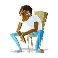 cartoon dejected man N2